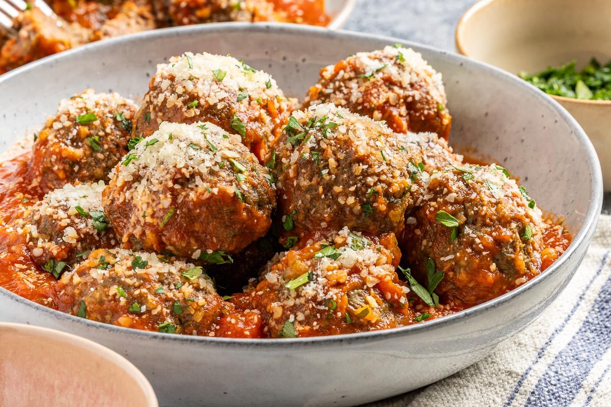 Taste of Home Gluten Free Meatballs recipe photo of the finished recipe.