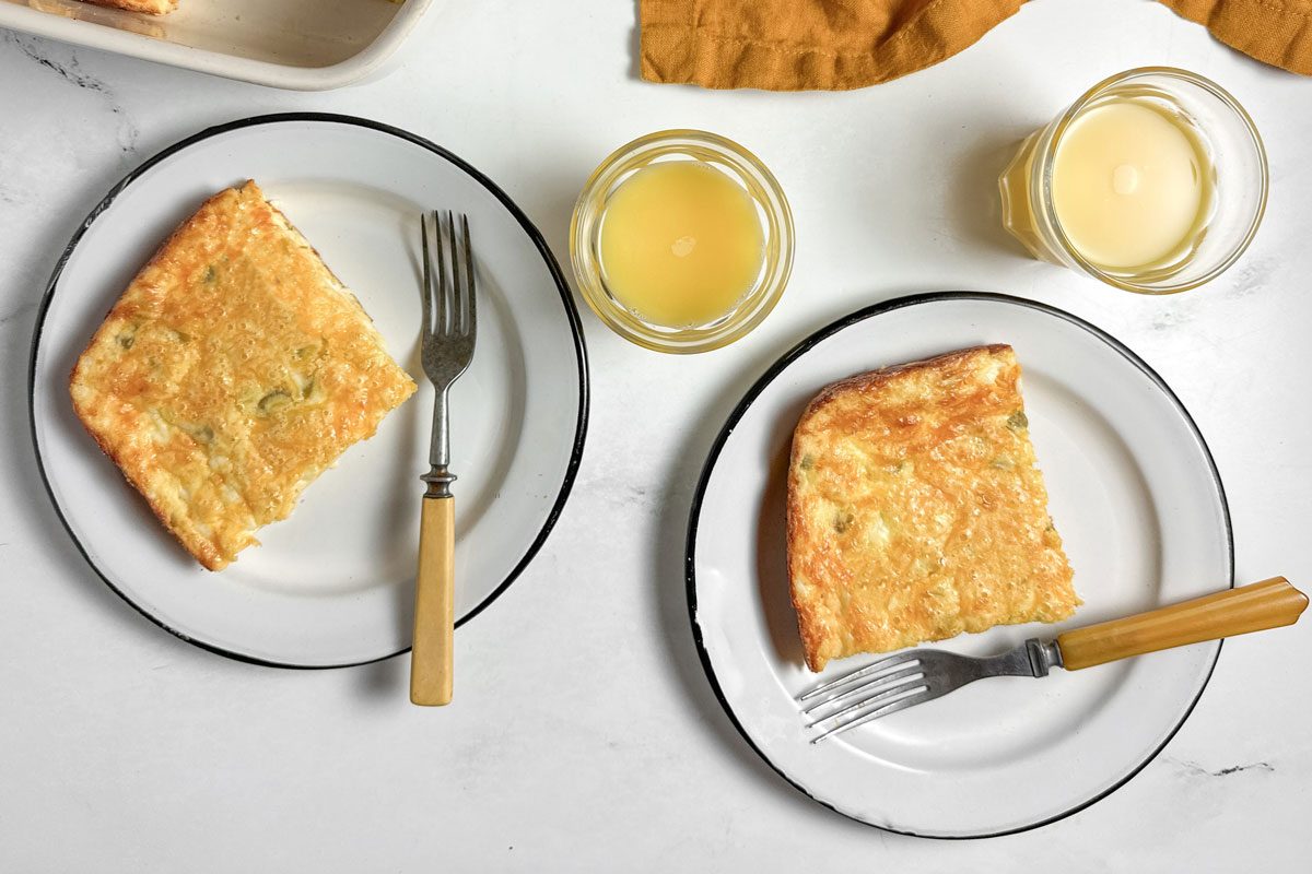 Taste of Home Green Chile Egg Casserole