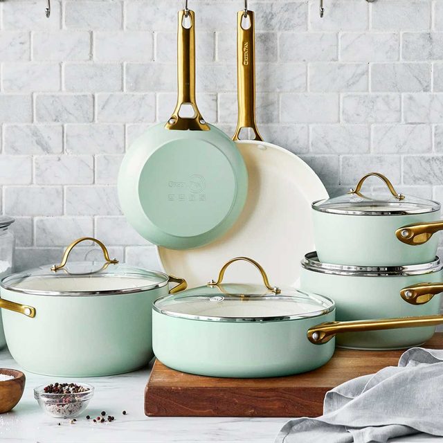 Greenpan pans.
