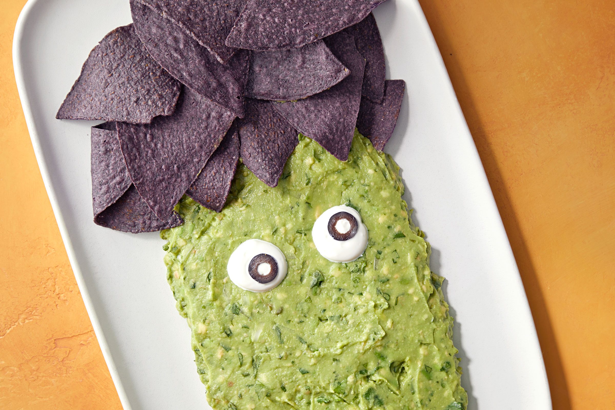 Guacamole decoration for Halloween