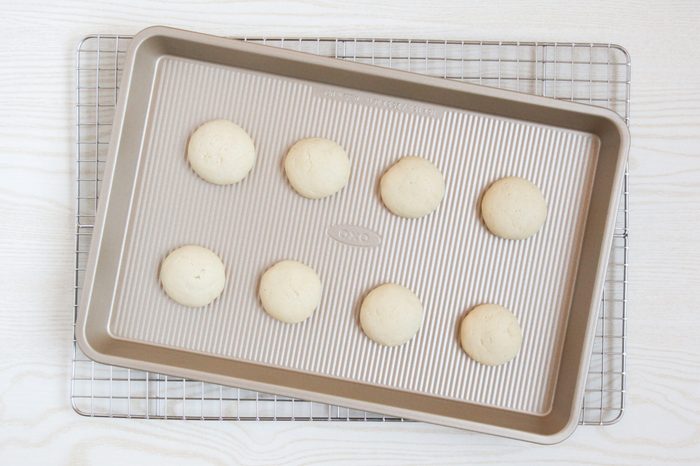 Baking Italian Peach Cookies