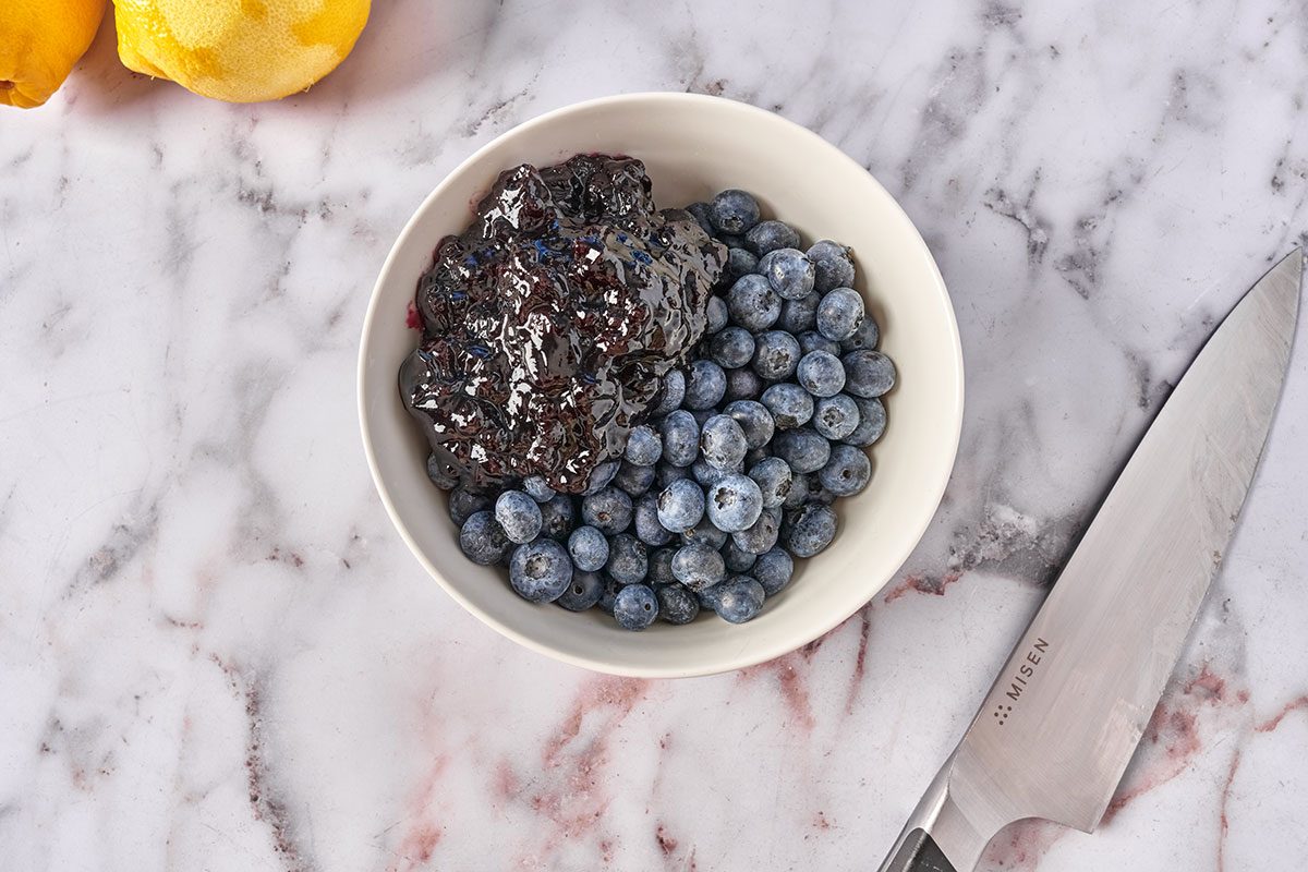 blueberries in a bowl