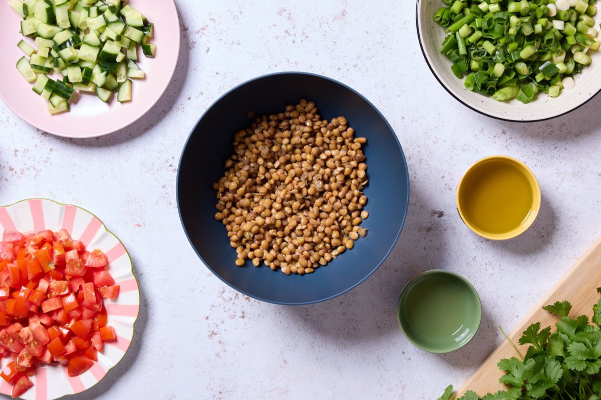 cook the lentils