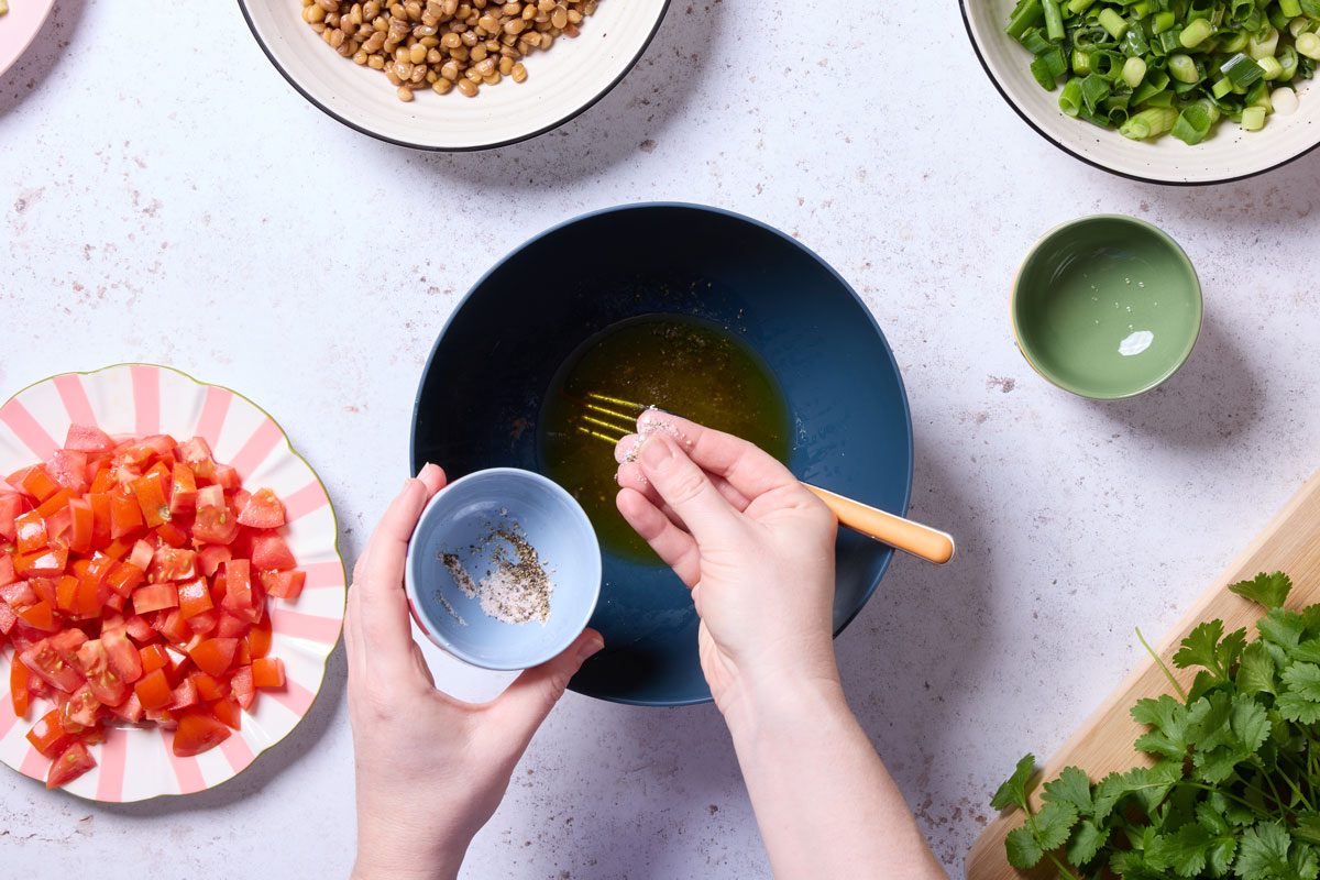 make the dressing