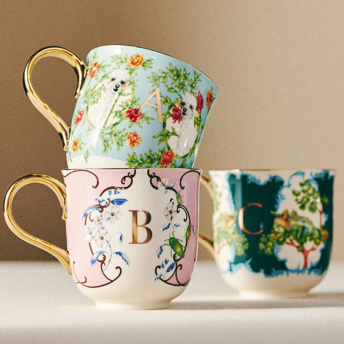 Lou Rota Nature Table Monogram Mug