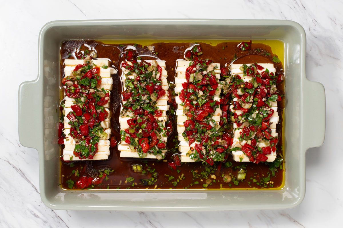 Marinated Cheese