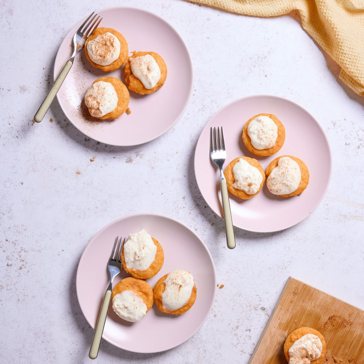 Mini Pumpkin Cheesecake