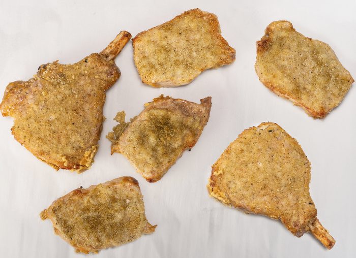 Baking mustard Pork Chops