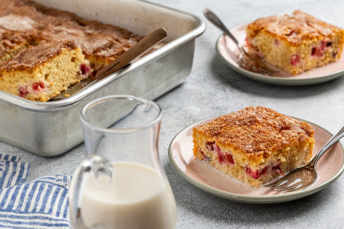 Rhubarb Cake