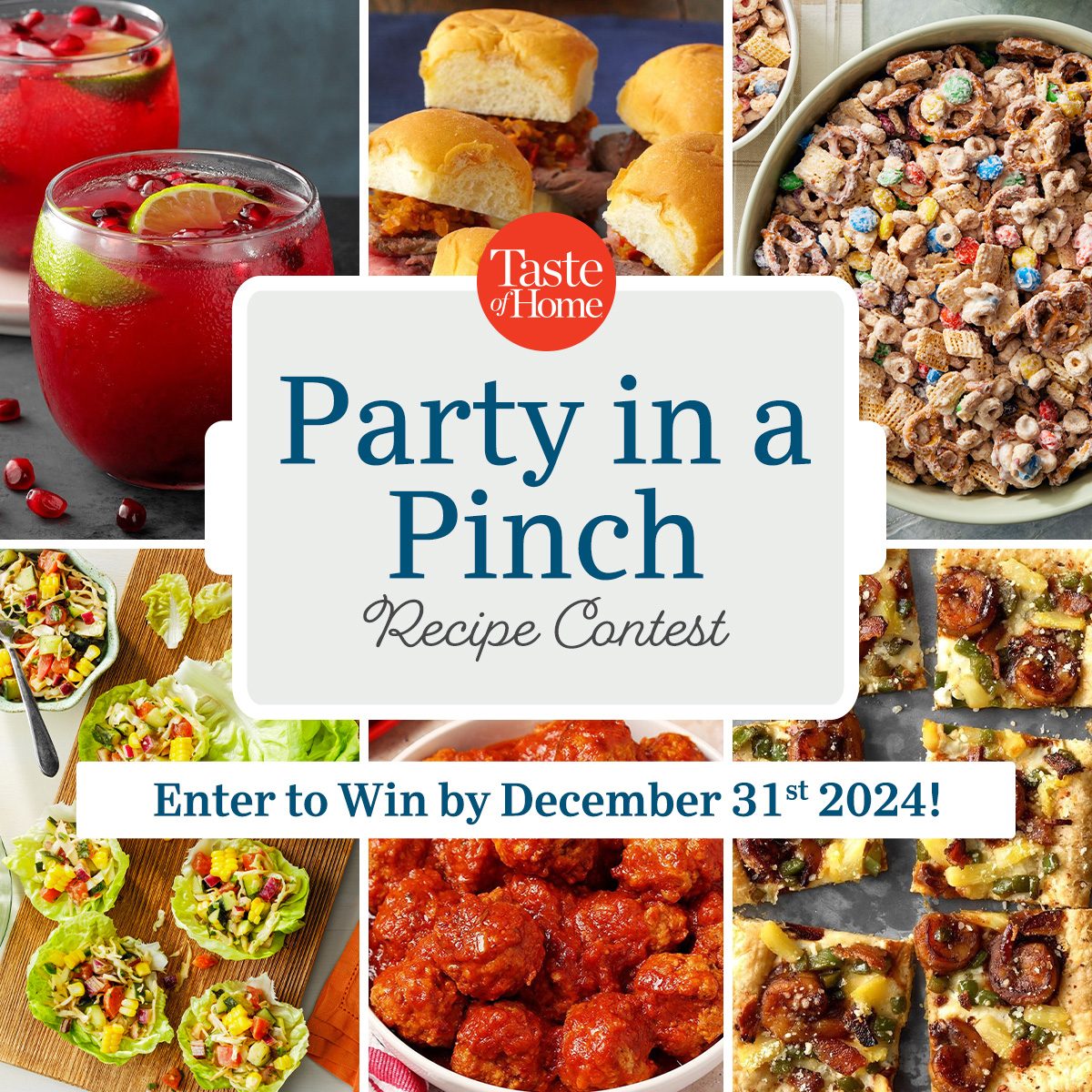 Party In A Pinch Contest Announcement