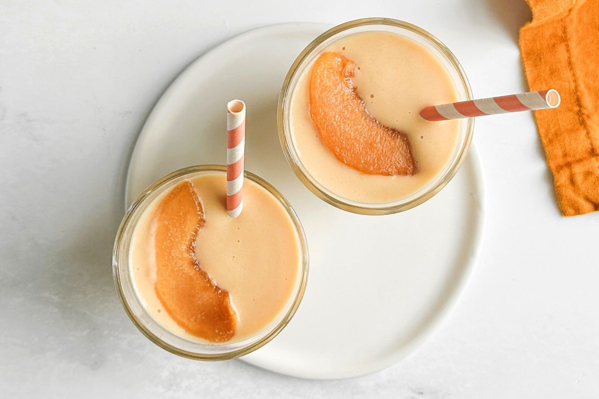 Taste Of Home Peach Smoothie