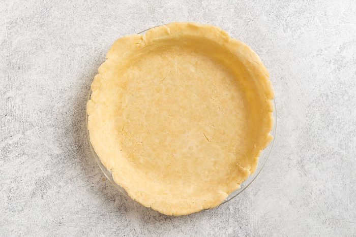 Taste of Home Pear Pie photo of the bottom crust.