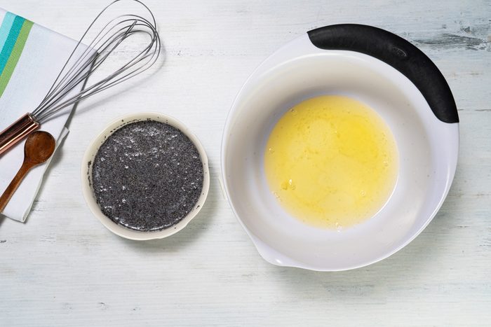 Poppy Seed Cake prep