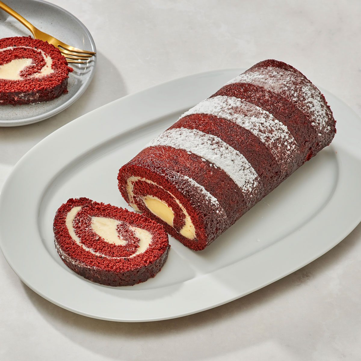 Red Velvet Cake Roll