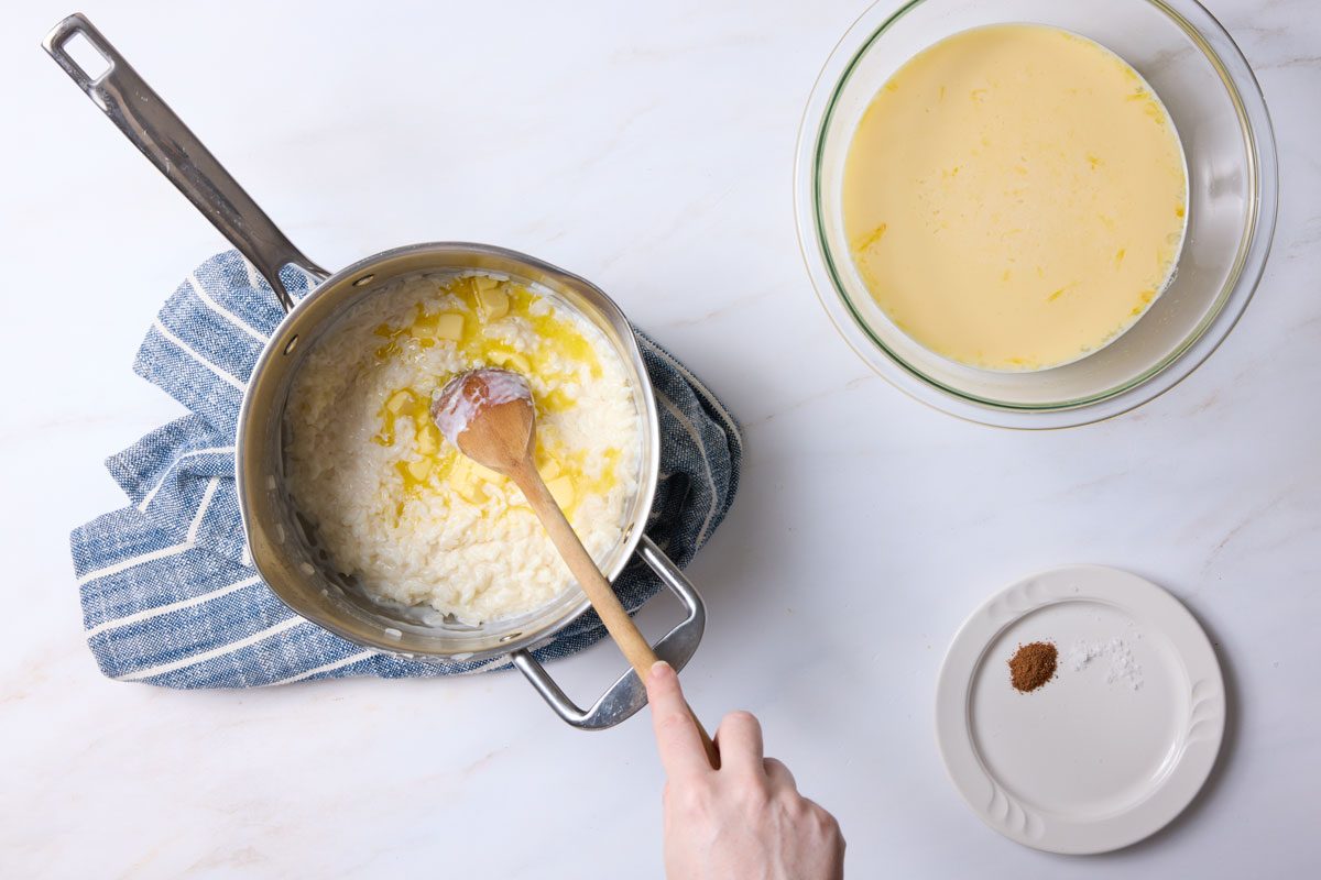 cook the rice