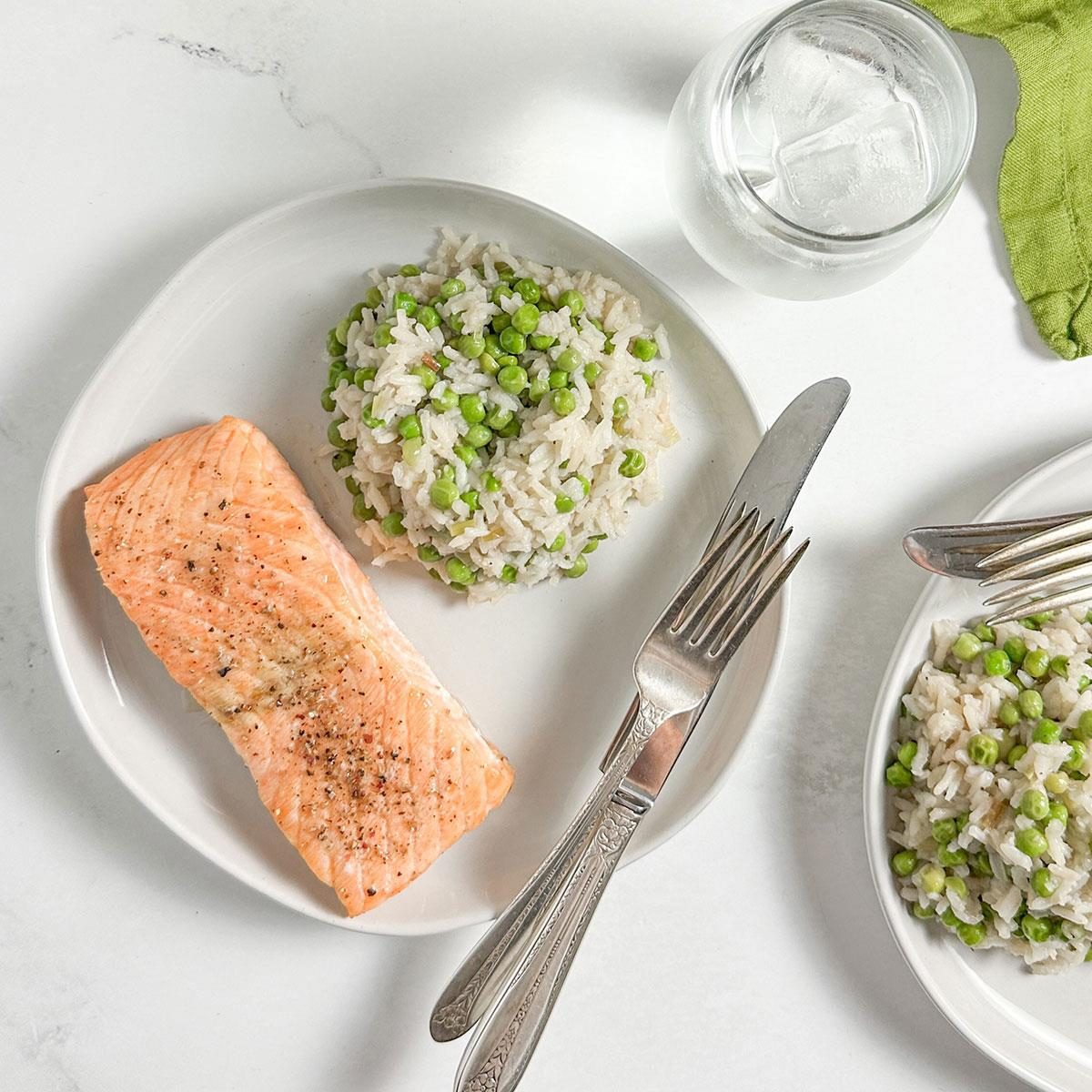 Rice and Green Peas