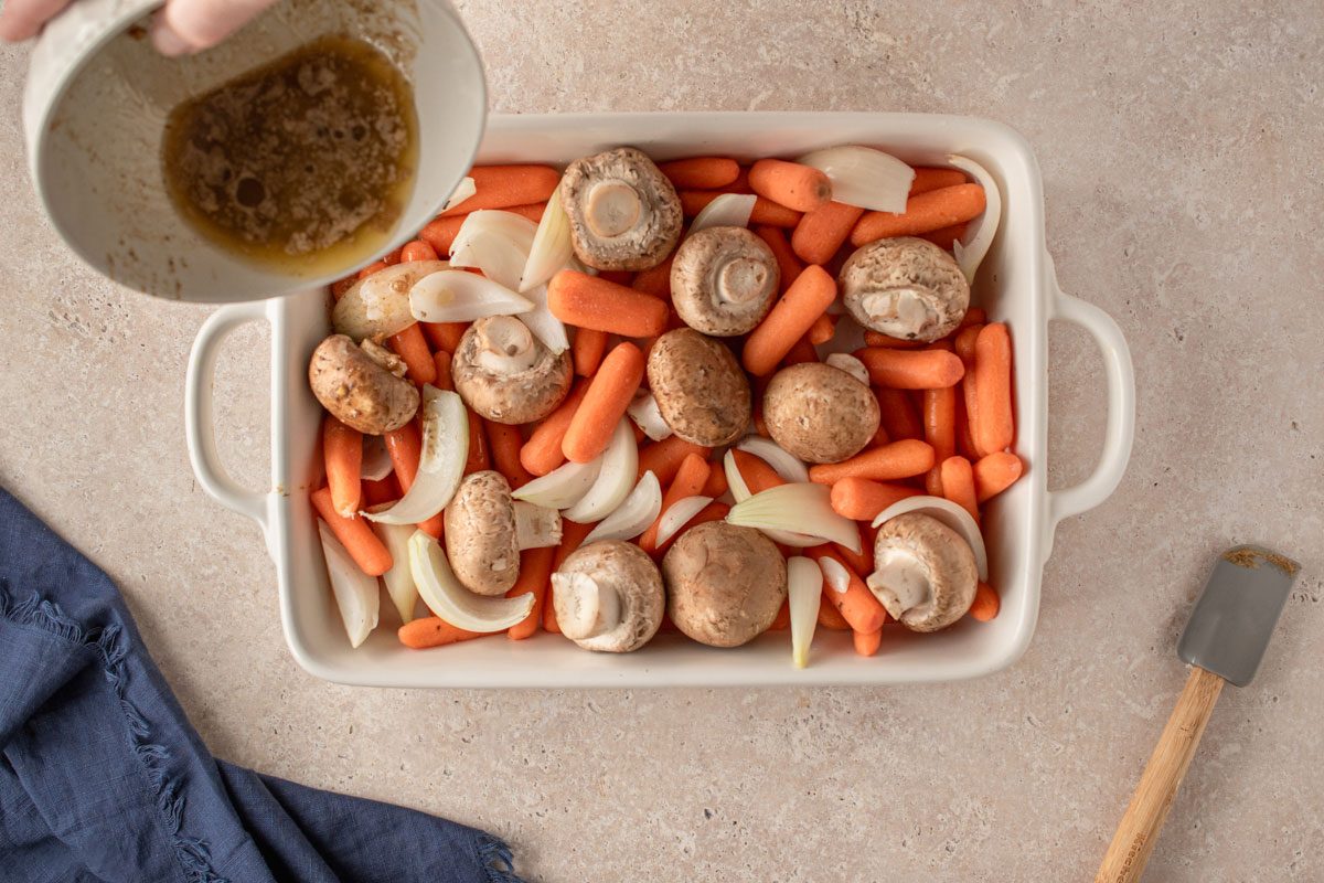 Roasted Carrots And Mushrooms By Taste Of Home