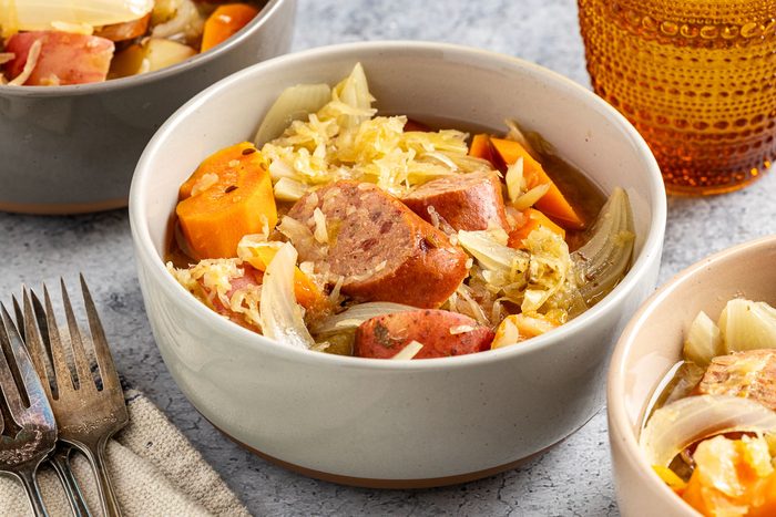 Sausage Sauerkraut Soup