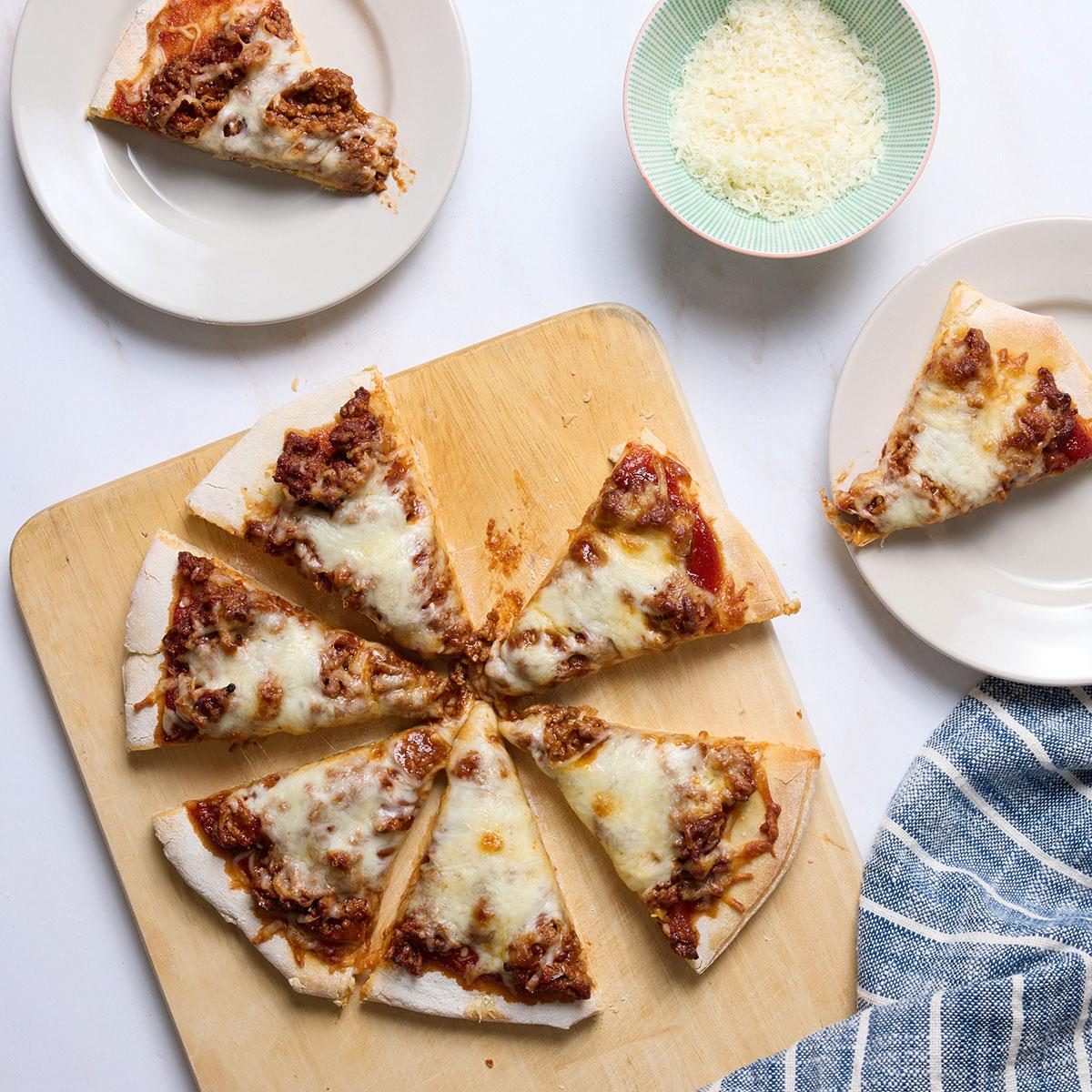 Sloppy Joe Pizza