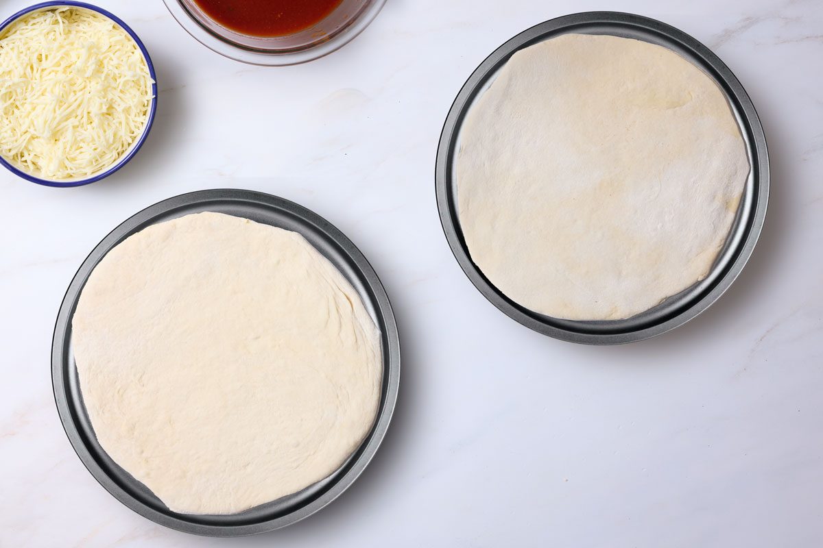 prep the pizza crust