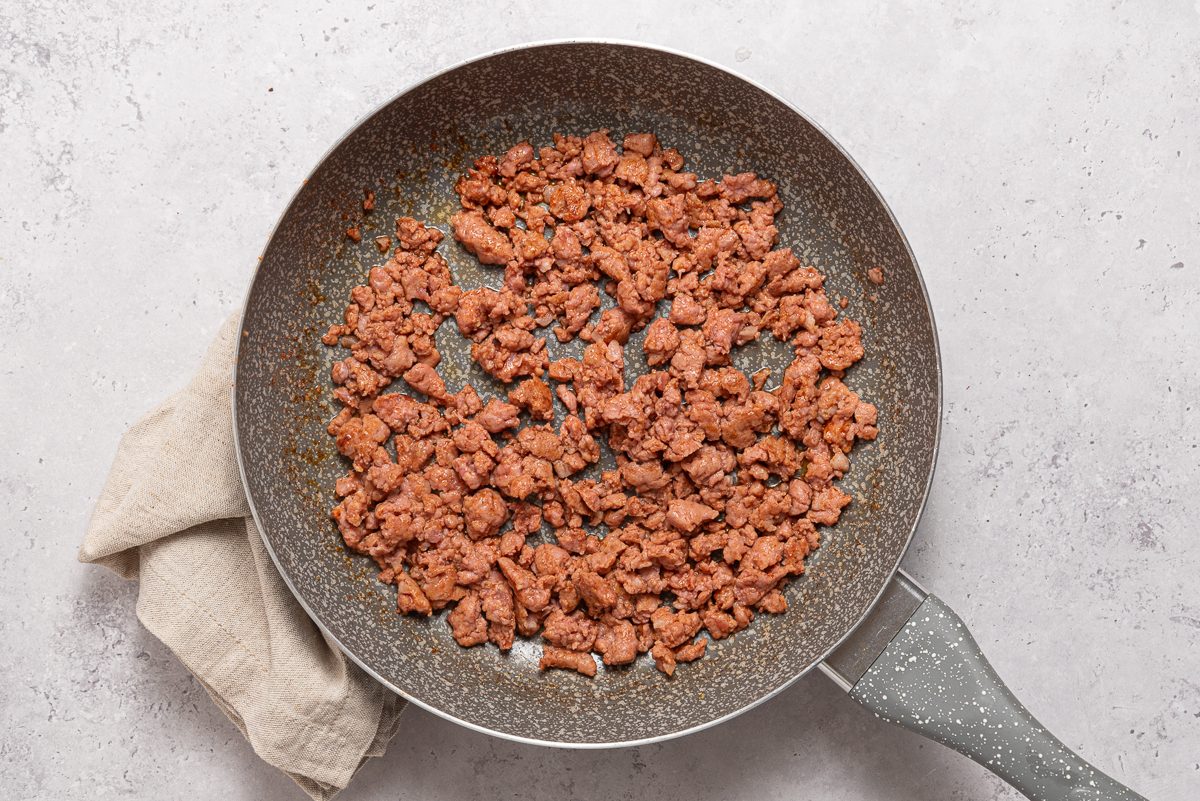 Pan With Sauteed Chorizo