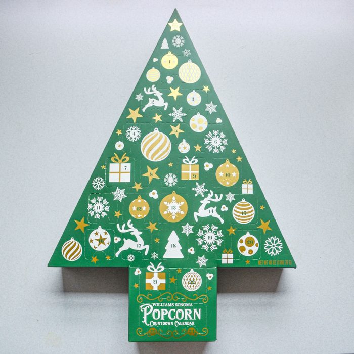 Christmas Popcorn Advent Calendar