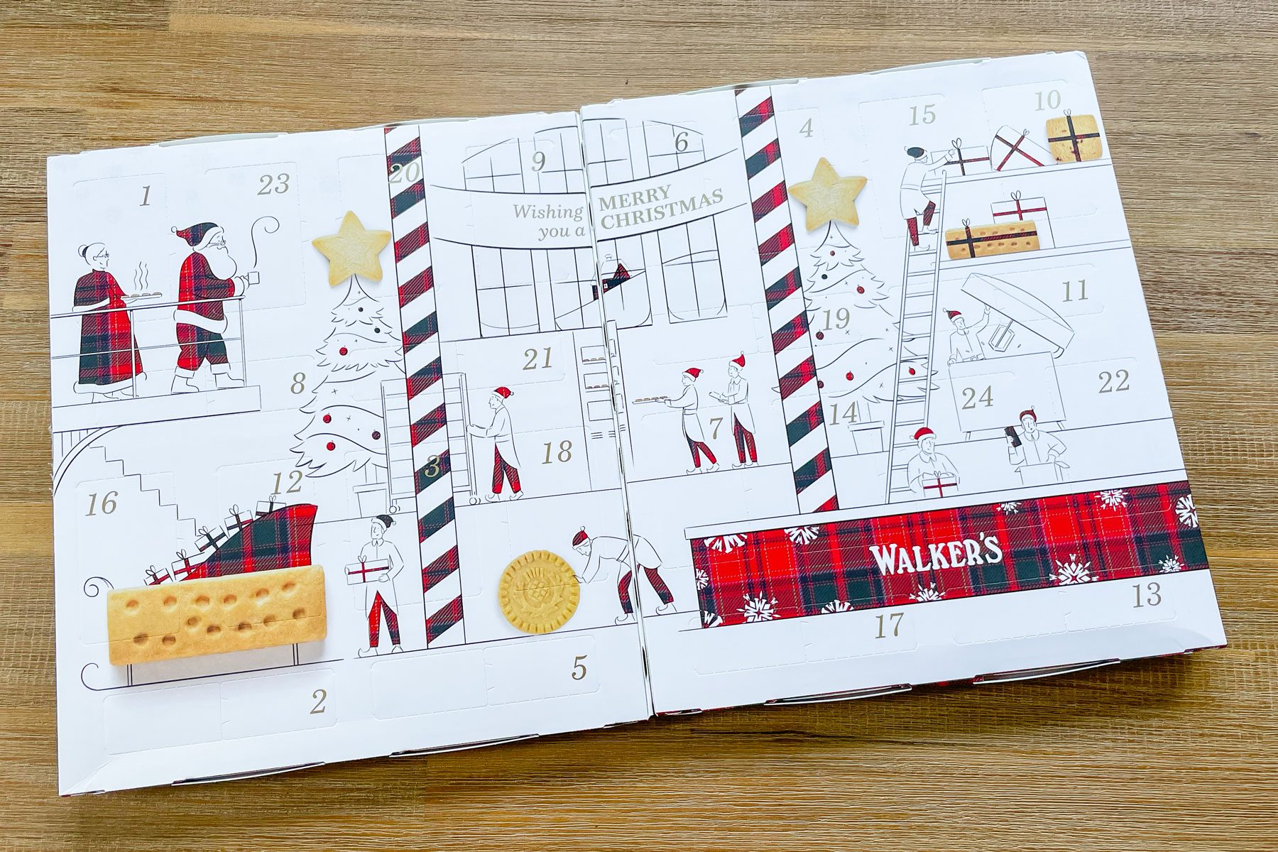 Walker's Shortbread Advent Calendar 