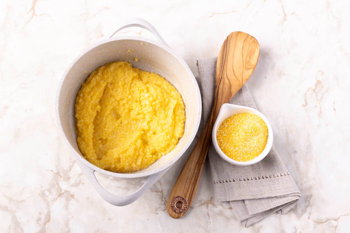 cooked polenta for Tamale Casserole