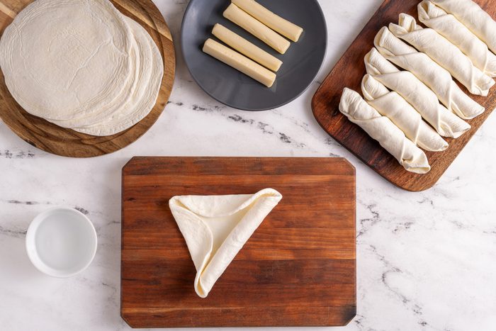 Taste Of Home Wonton Mozzarella Sticks