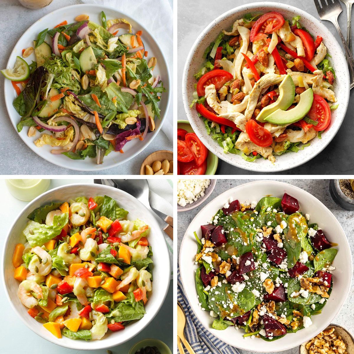 42 Healthy Salads To Toss Together for Dinner