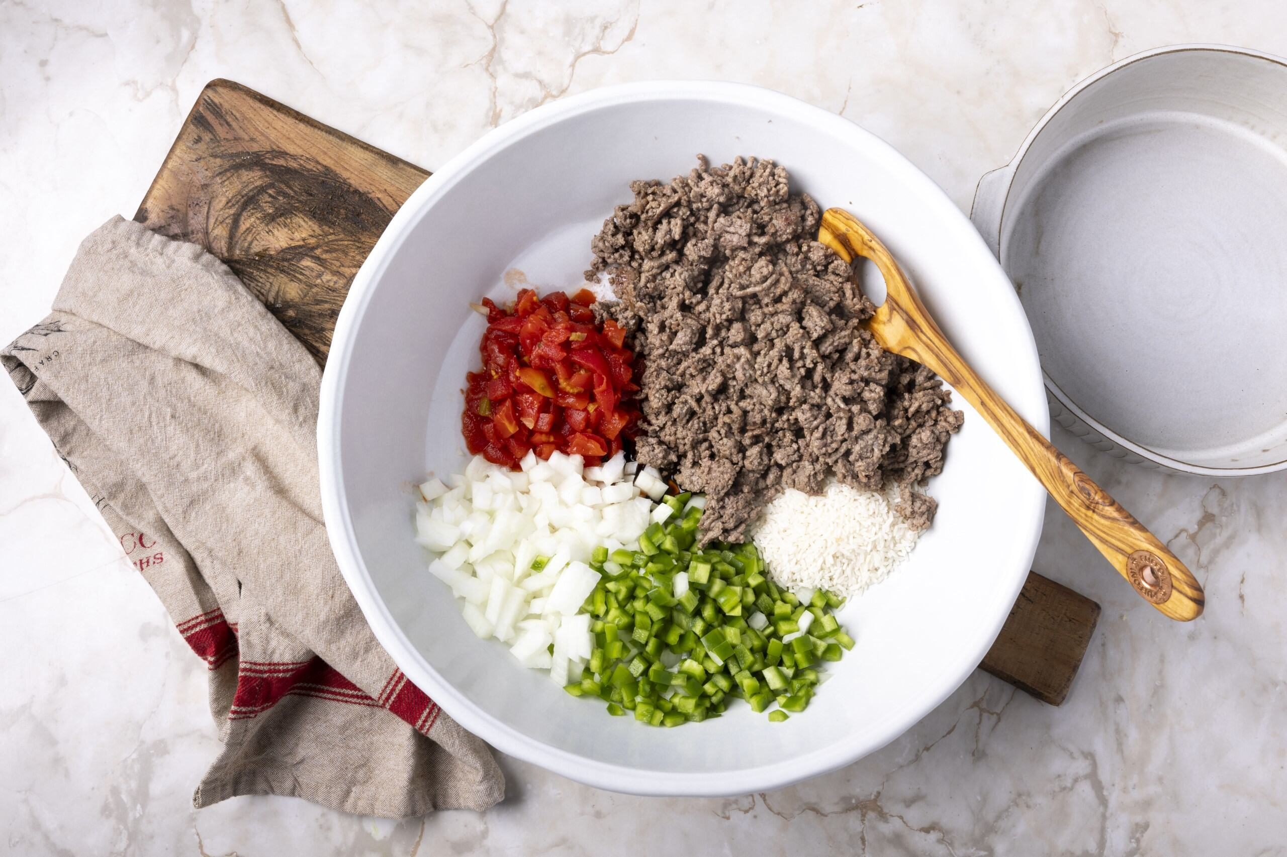 Stuffed Bell Pepper Casserole