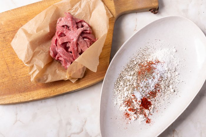 Step 1 of Taste of Home Beef Stroganoff