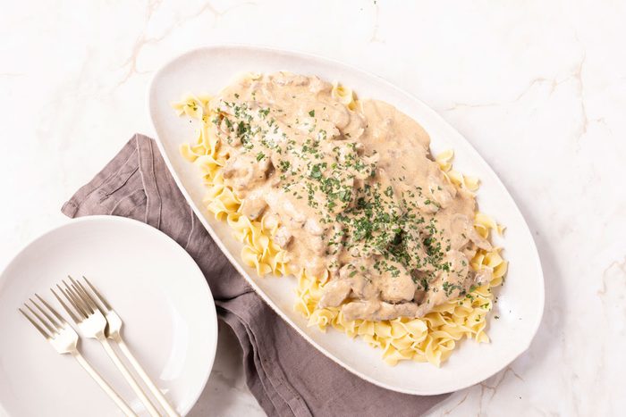 Taste of Home Beef Stroganoff (2450)