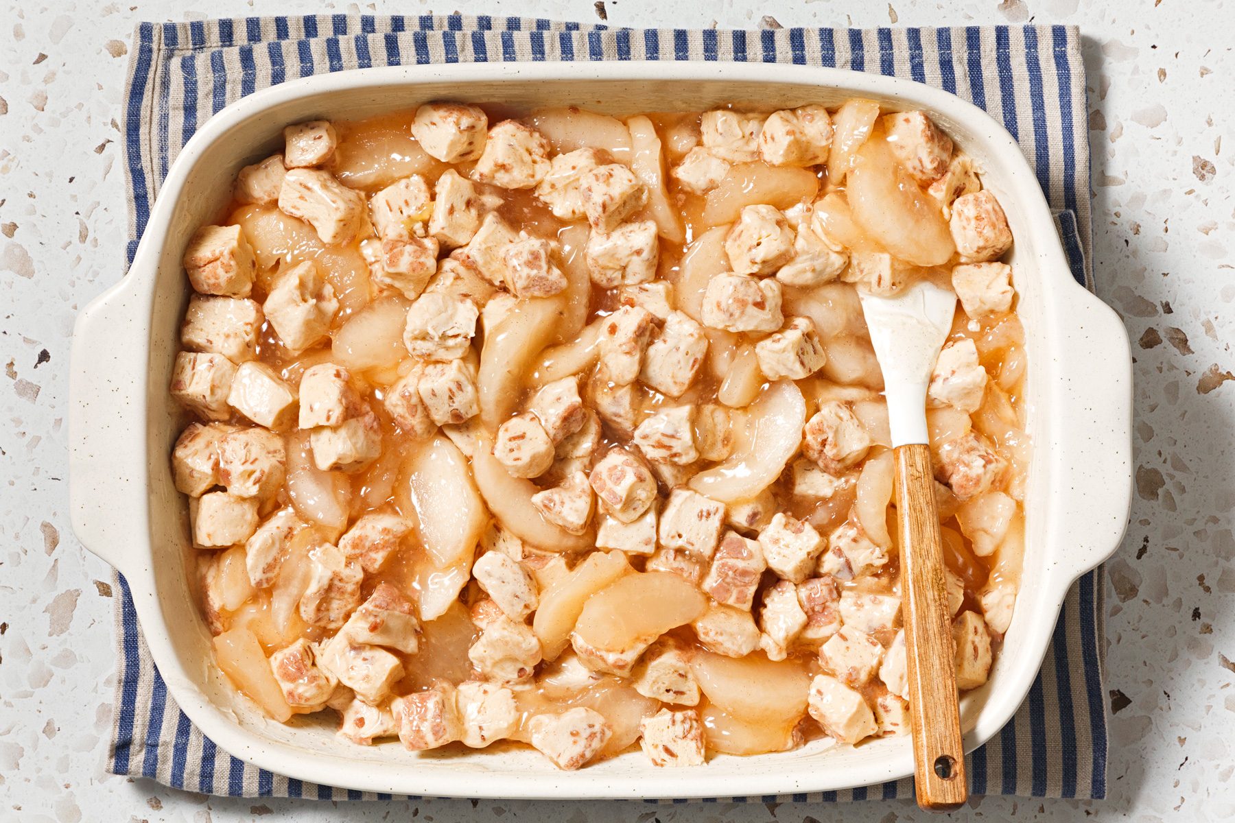 Bake until cinnamon rolls are cooked through.