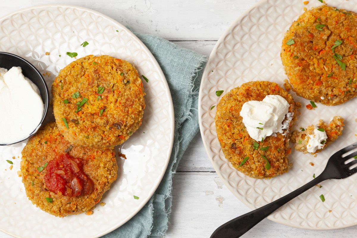 Taste of Home Cumin Quinoa Patties