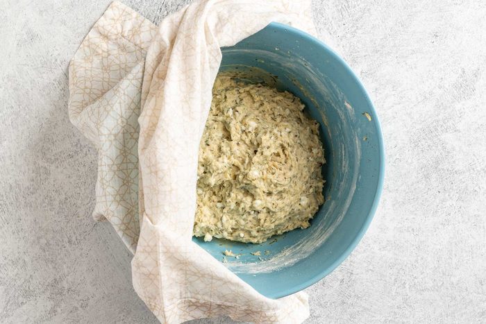 Taste of Home Dill Bread photo of the prepared dough rising in a bowl.