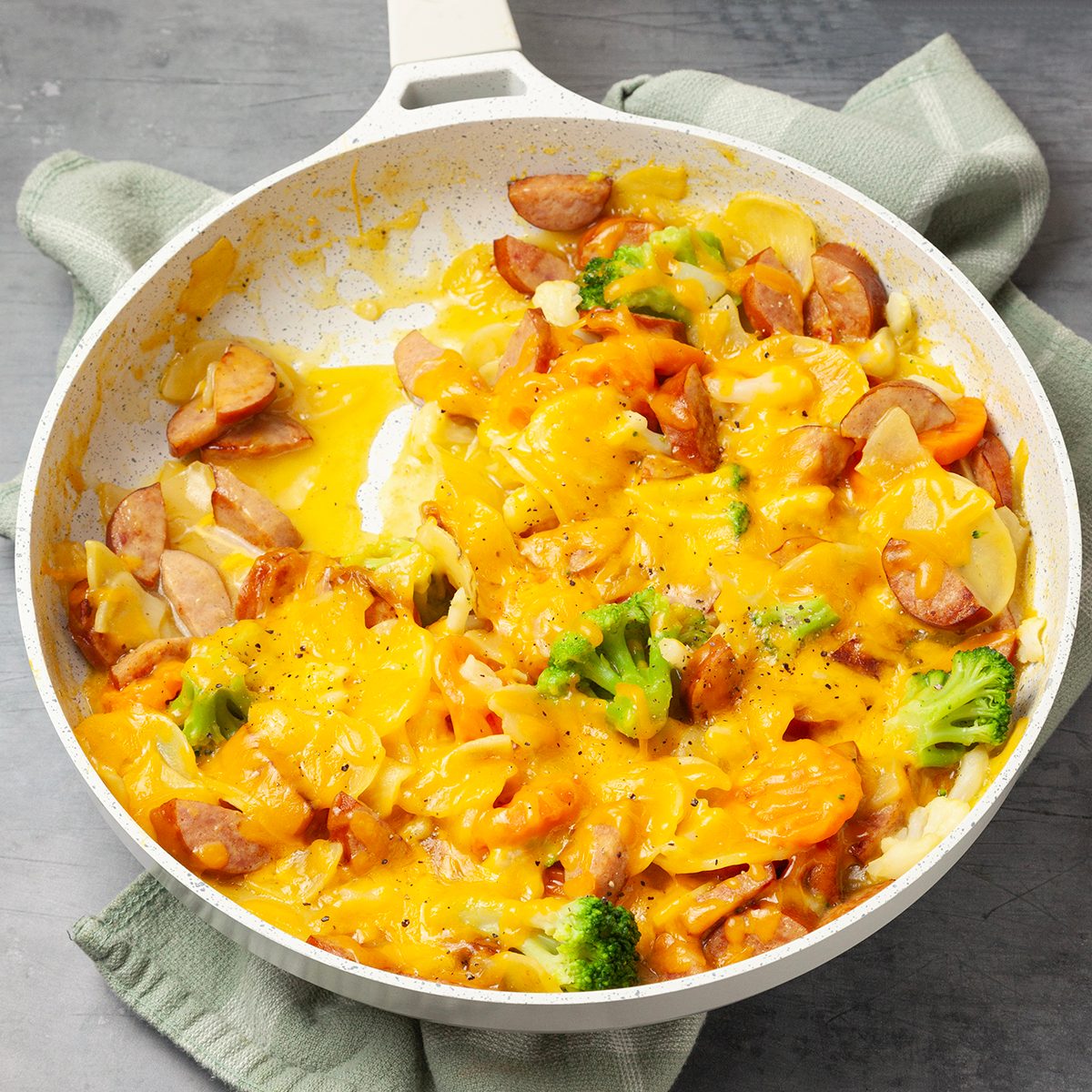 Taste of Home Scalloped Potatoes and Sausage