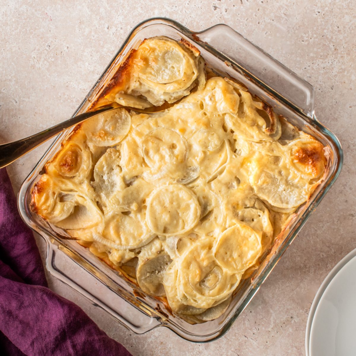 Never Fail Scalloped Potatoes By Taste Of Home Finished Dish
