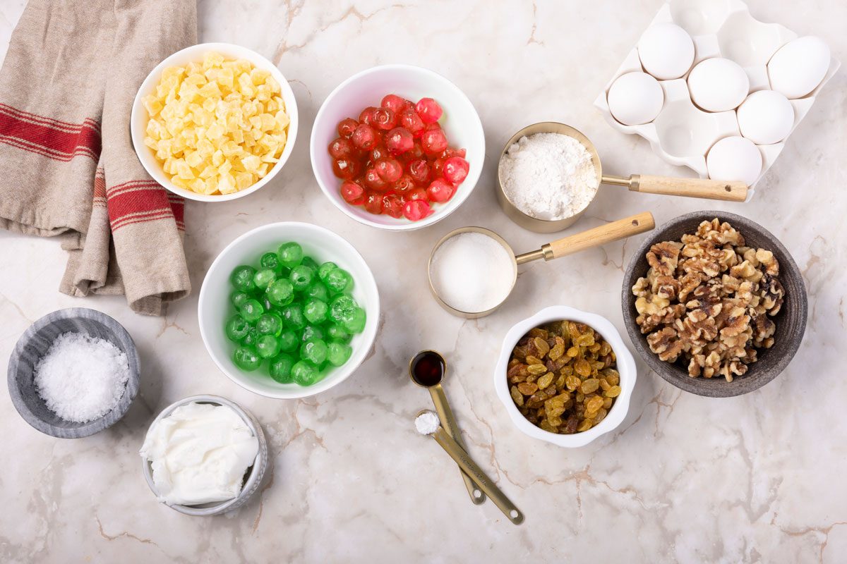 Ingredient shot of Taste of home Fruit Cake
