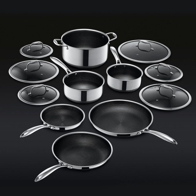 Hexclad Hybrid Pots & Pans Set