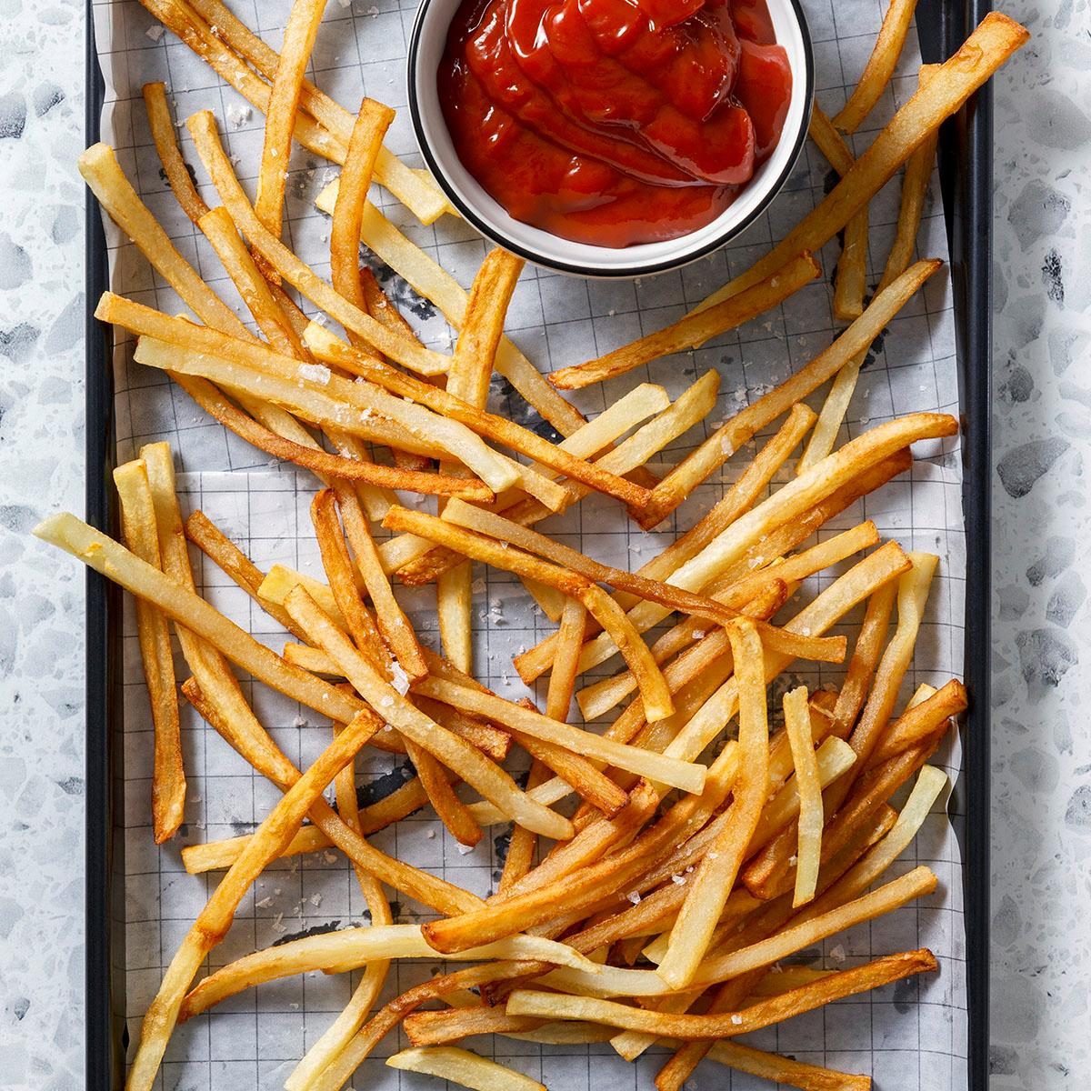 Pan-Fried French Fries