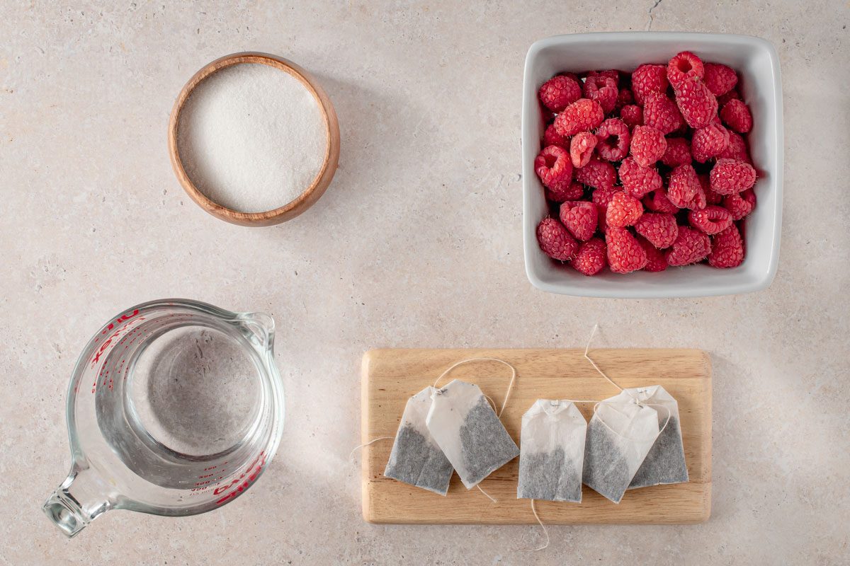 Raspberry Iced Tea by Taste of Home