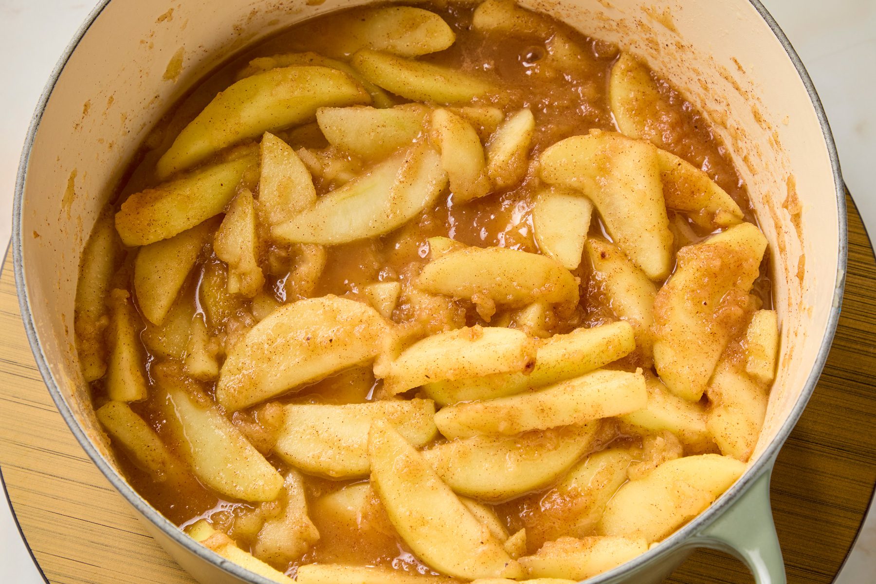Cook 15-20 minutes or until apples are soft, stirring occasionally.
