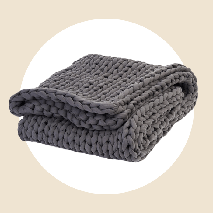 Knitted Weighted Blanket Ecomm Via Bearaby
