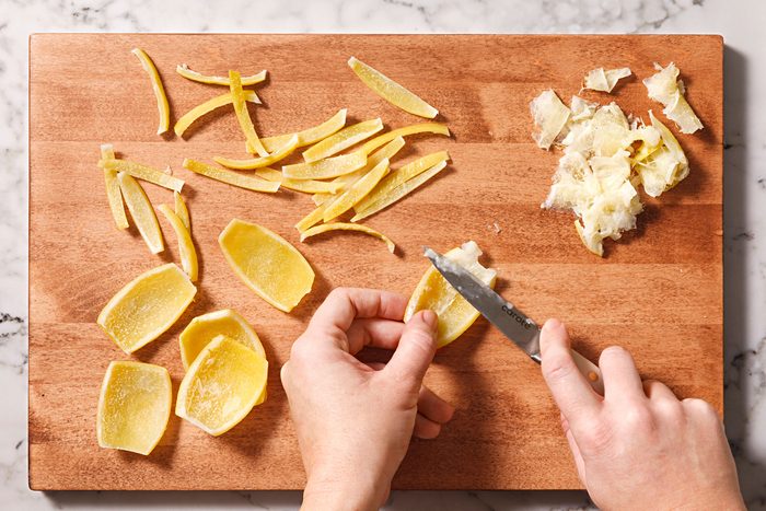 Loosen and remove peel with a spoon