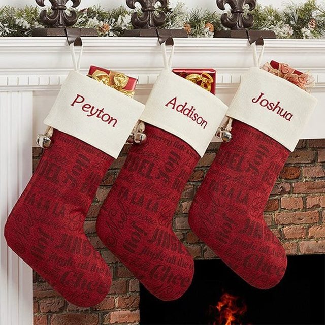 Carol Personalized Christmas Stockings Ecomm Via Personalizationmall.com 