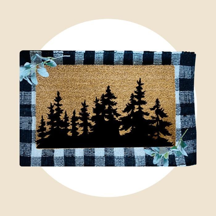 Forest Coir Door Mat Ecomm Etsy.com 