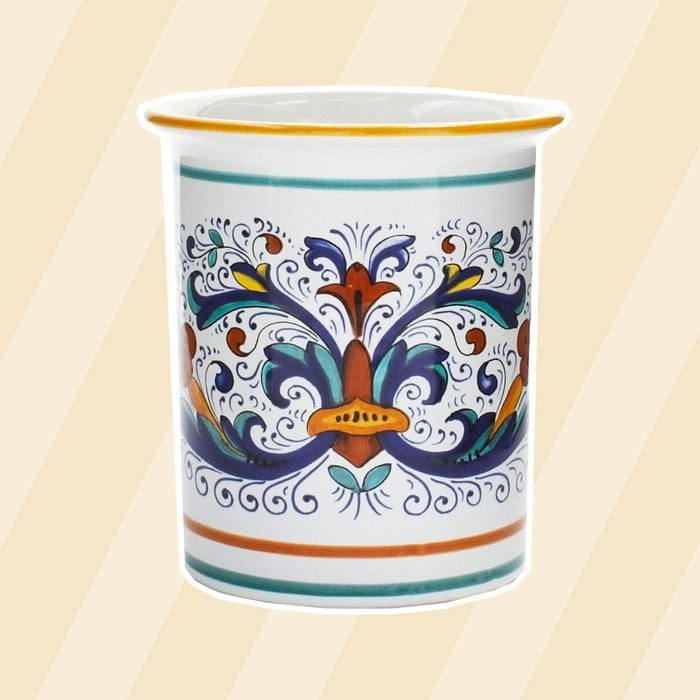 Nova Deruta Utensil Crock