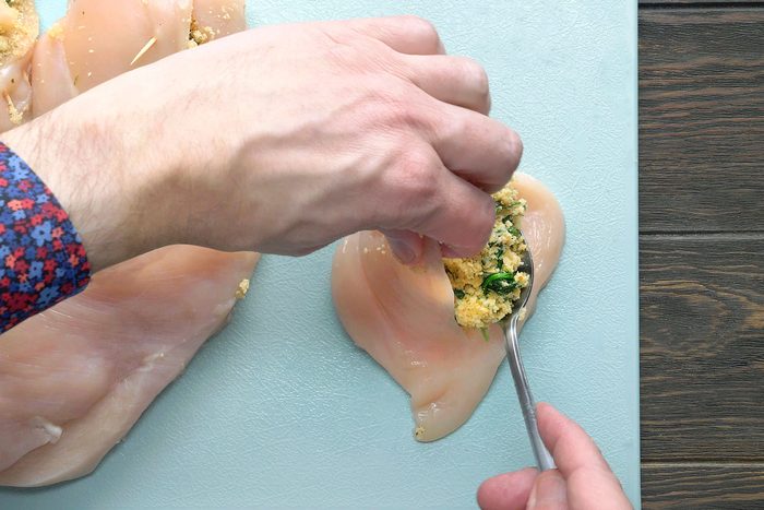 Spinach Stuffed Chicken Breast