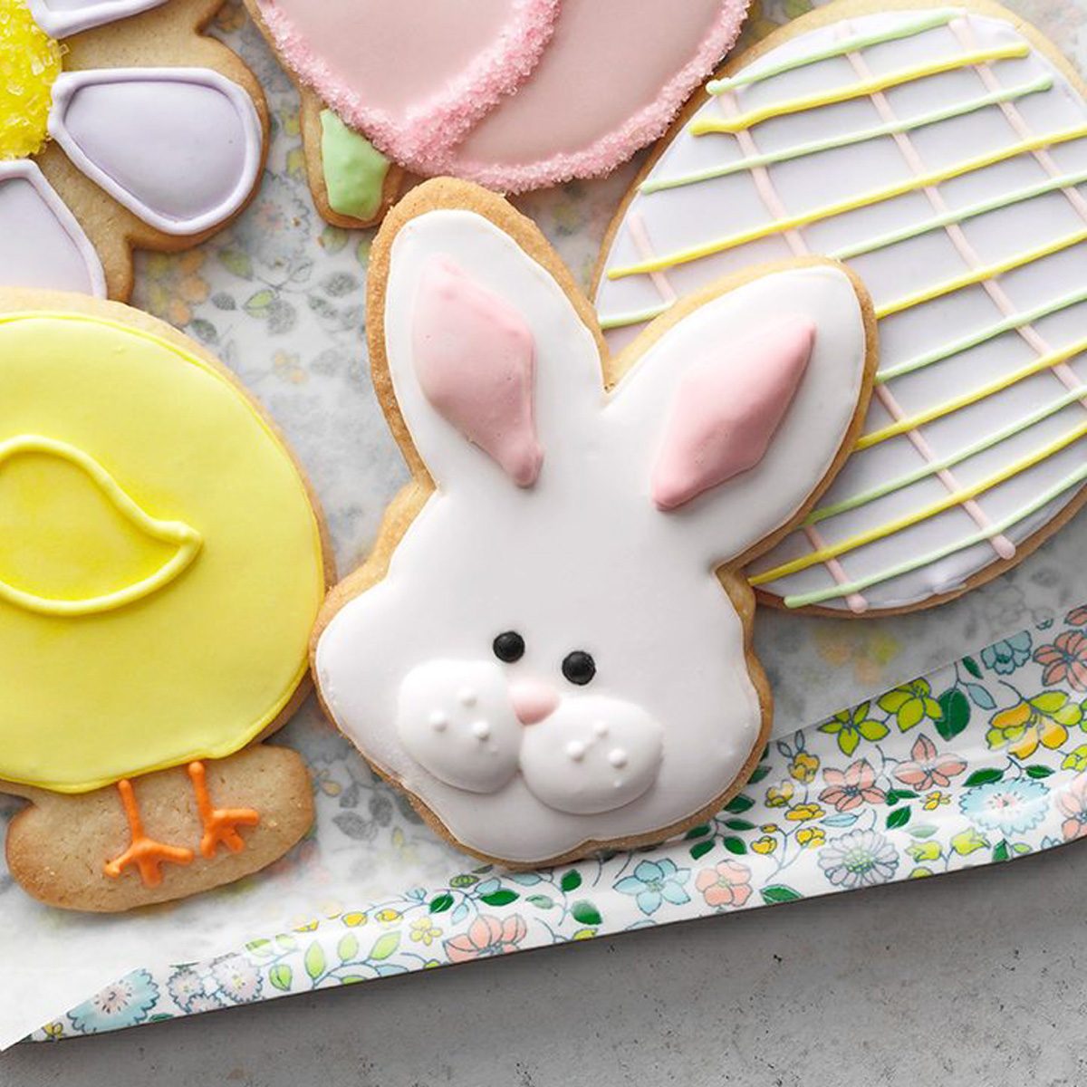 Easter sugar cookies